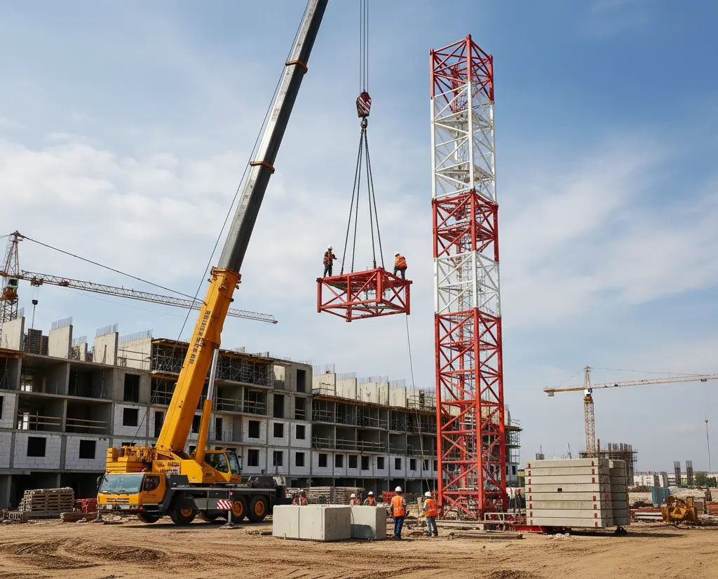 Mobile Tower Maintenance and Reinforcement